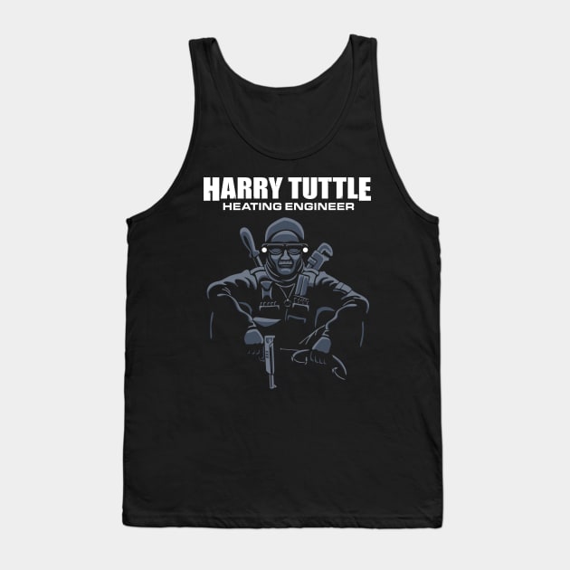 Harry Tuttle - Heating Engineer Tank Top by DoodleDojo